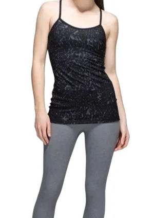 Lululemon Power Y Tank Luon Star Crushed Coal Black Black size 6 thumbnail 11