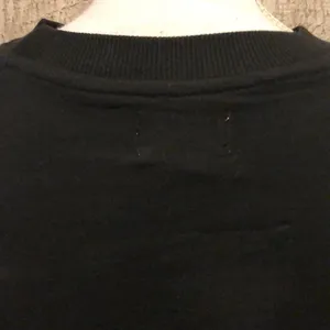 Beach Riot Black Cropped Sweatshirt with Red Glitter Hearts, Size Large thumbnail 7
