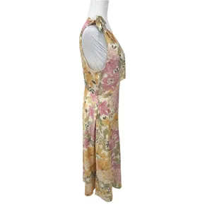 Showpo Glaucus Midi Dress 10 Floral One Shoulder Cut Out Satin Romantic Feminine thumbnail 7