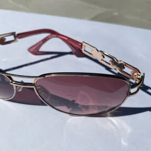 💖 Vintage Y2K 2000s RocaWear Rose Gold Pink Aviator Pilot DTRWL0319-R R414 RSGDPK Sunglasses 💖 thumbnail 17