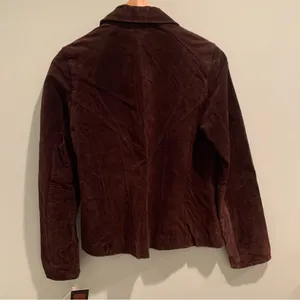 NWT Siena Espresso Chocolate Brown Leather Suede Blazer Jacket 10 thumbnail 5
