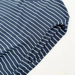 Banana Republic Factory Sweater Women’s M Navy Stripe Forever Dolman Sleeve Top thumbnail 9