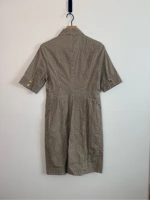 Tory Burch Geometric Print Ryder Shirt Dress thumbnail 5