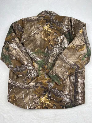 Carhartt Wexford Realtree Xtra Camo Quilted Shirt Jacket Mens L 101462-977 thumbnail 8