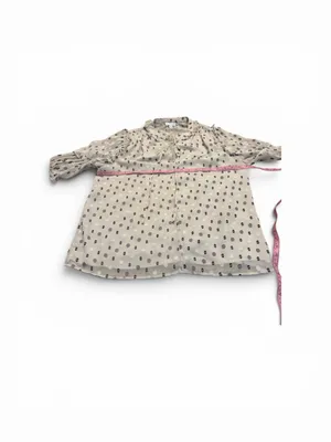 CURRENT AIR sheer polka dot blouse thumbnail 3