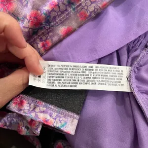 English‎ Factory Smocked Floral Velvet Mini Dress Size Small thumbnail 9
