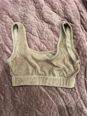Zara Neutral Beige Terry Knit Kids Bottoms thumbnail 2