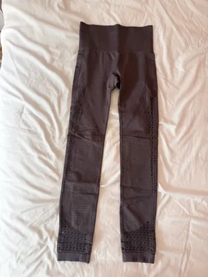 Gymshark Grayish Purple Energy Seamless Leggings Size Small thumbnail 2