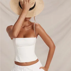 HOUSE OF CB 'Audette'‎ White Structured Corset NWOT size XL thumbnail 6