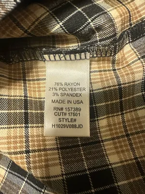 Altar’d State Brown Plaid Fall Skort | Size Small thumbnail 8
