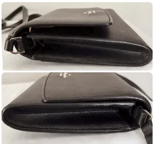 Kate Spade NY black leather crossbody thumbnail 11