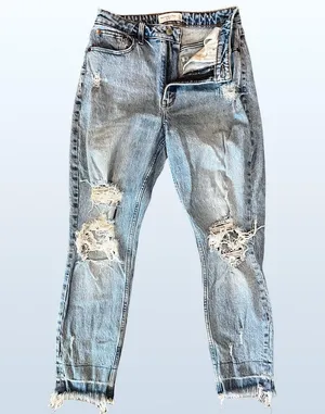 Abercrombie and Fitch Curve Love High Rise Mom Jean, Size 27 (4) Regular thumbnail 6