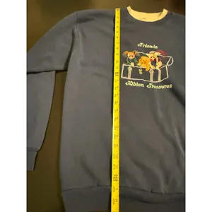 Vintage Cheek-O Sportswear‎ Friends Hidden Treasures Sweatshirt XL Made in USA thumbnail 4