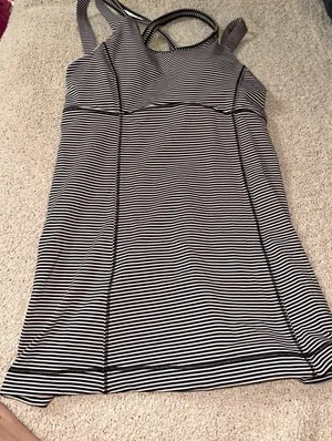 Lululemon striped tank top thumbnail 1