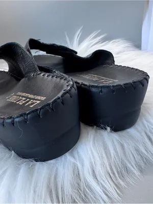 Paola Adjustable Leather Slide Sandals Women’s Size 40 Made in Italy thumbnail 6