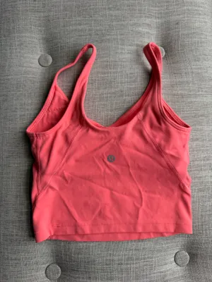 Pinkish Orange Lululemon Align Tank thumbnail 2