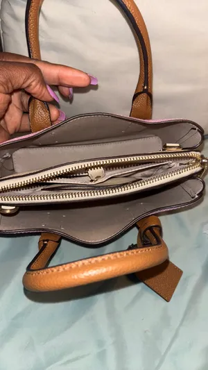 Kate Spade Purse Leather lavender and white mini thumbnail 5