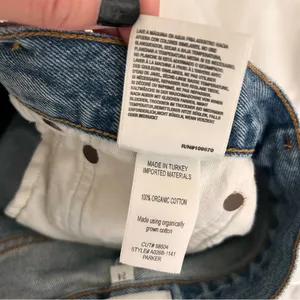 Agolde Parker Vintage Cut Off Short in Riptide 24 thumbnail 14