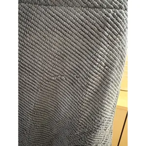 Coyuchi NEW Air Weight Organic Bath Wrap M/L Gray Shadow thumbnail 3