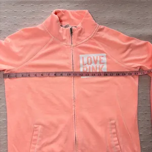 Victoria's‎ Secret PINK Full Zip Athletic Jacket Orange Size M thumbnail 6