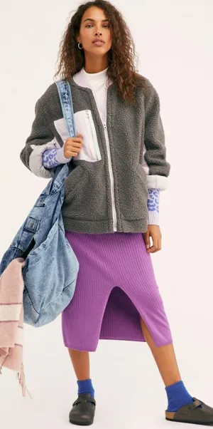 Free People 💯%We The Free Rivington Sherpa Jacket$168.00 thumbnail 1