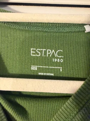 Green Pacsun Baby Tee thumbnail 3