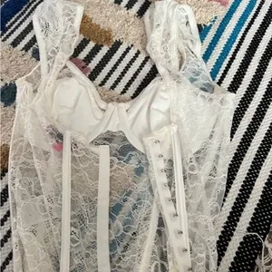 Edikted‎ small white corset top thumbnail 5