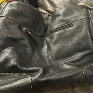 Celsius Black Genuine Leather Shoulder Bag thumbnail 6