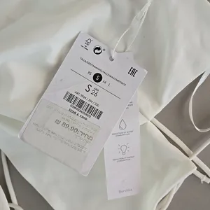 NWT! Bershka White Bow Tie Open Back Top Size S thumbnail 3