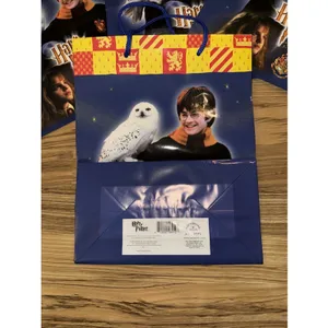 4 Vintage‎ 2001 Harry Potter And The Sorcerer's Stone Gift Bag Hallmark Hermione thumbnail 2