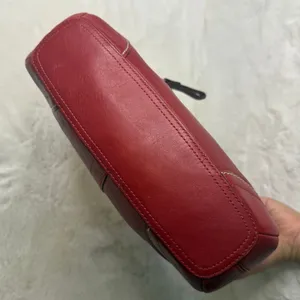 y2k Coach Red Convertible F12322 Hobo Shoulder Bag Crossbody thumbnail 3