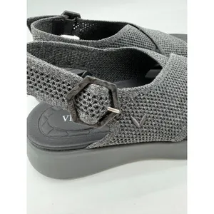 Vivaia Kara AdaptAll Sport Rich Grey Silver Knit Comfort Lightweight Sandals 7 thumbnail 4