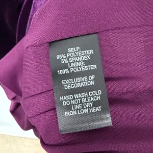 Lulus‎ Velvet Tulip Hem Maxi Dress Purple Romantic Evening Cocktail Size Large thumbnail 11
