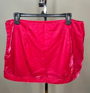 Free People Velvet Pink Mini Skirt thumbnail 5