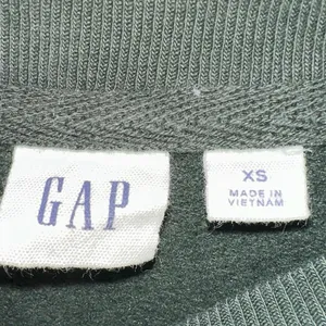 Gap Olive Puff Sleeve‎ Sweatshirt Soft Casual Pullover thumbnail 4