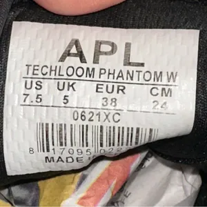 Athletic Propulsion Labs APL Women’s Size 7.5 Black Techloom Phantom Sneakers thumbnail 10