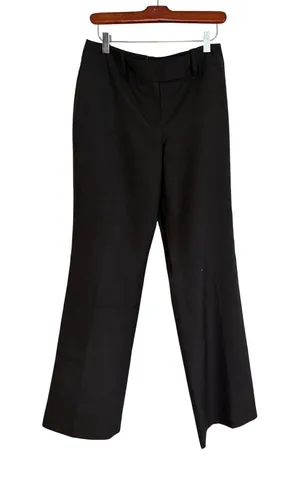 Ann Taylor Curvy Trousers Brown 2 Womens‎ Wool Blend Office Career Dress Pants thumbnail 1