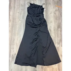 Birdy Grey Jennifer Matte Satin Black Dress, Bridesmaid, Formal, Evening, XL NWT thumbnail 2