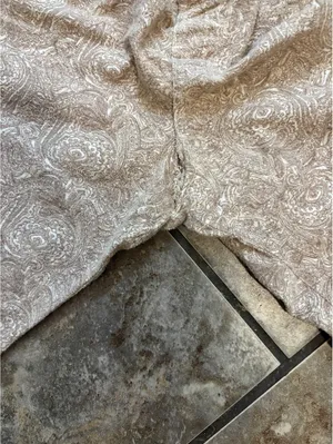 Vintage 90s Chelsea 100% Cotton Paisley Pajama Set Large Cotton Made Singapore thumbnail 10