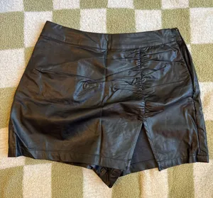Grey Bandit Leather Skort thumbnail 1