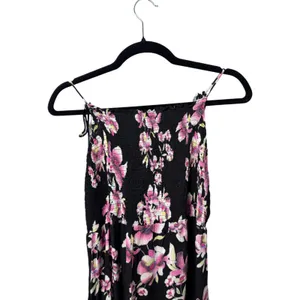 Intimately Free People Garden Party Black Floral Maxi Dress Size Large thumbnail 8