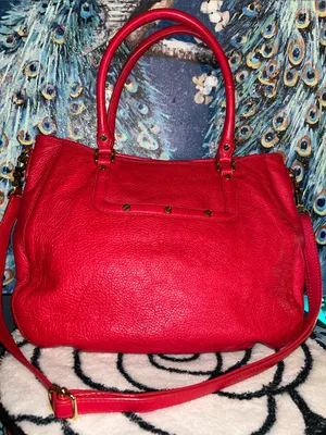 Tory Burch Hot Pink Leather Satchel with Detachable Strap thumbnail 5