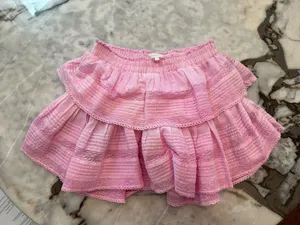 Fancy Pink Skirt Love Shack Ruffle Mini thumbnail 4