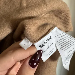 Naadam‎ cashmere crewneck sweater size small tan thumbnail 5