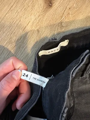 Pacsun Black Denim Jean Shorts thumbnail 4