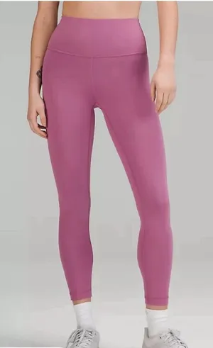 Lululemon align leggings mauve-pink athletic athleisure loungewear tights 4 thumbnail 1