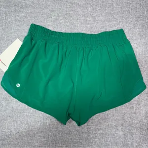 Lululemon Hotty Hot High Rise Athletic Short in Kelly Green Size 12 NWT thumbnail 8