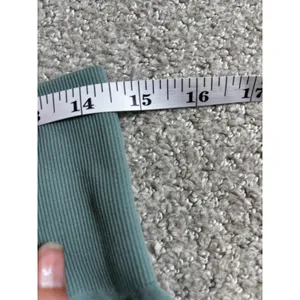 Gymshark Vital Seamless 2.0 Leggings Sage Green High Waisted Activewear M thumbnail 5