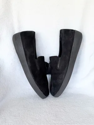 FitFlop Superskate Tassel Loafers Size size 10 Black Slip On Comfort Suede thumbnail 6