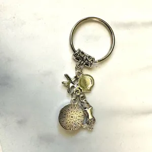 Mermaid charm keychain thumbnail 3